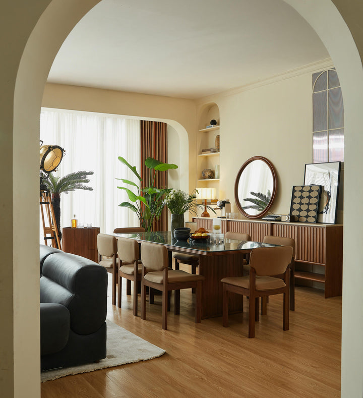 Hotel Paradiso 1.8m Marble-Top Dining Table
