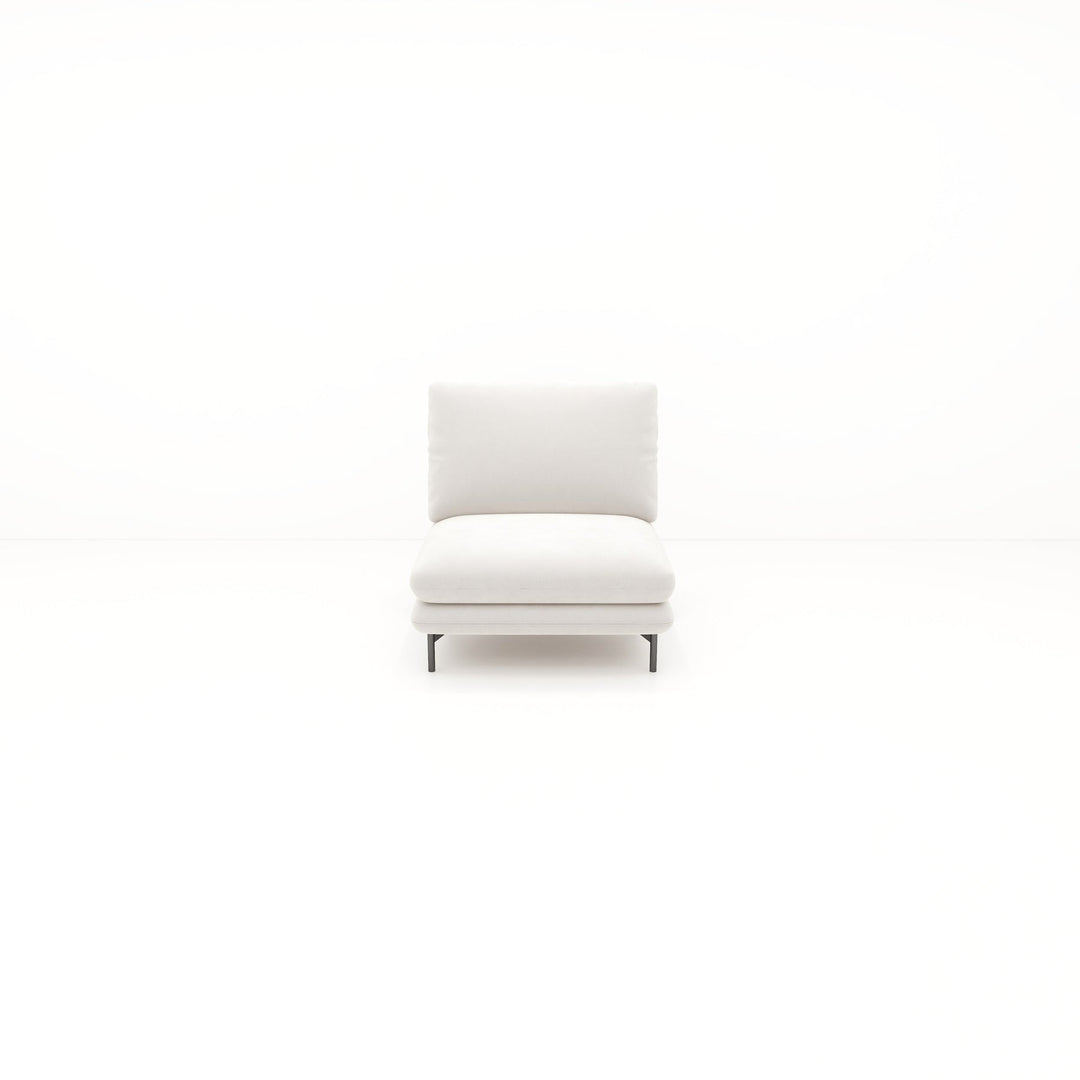 Crème II Sofa 1 Seater Armless