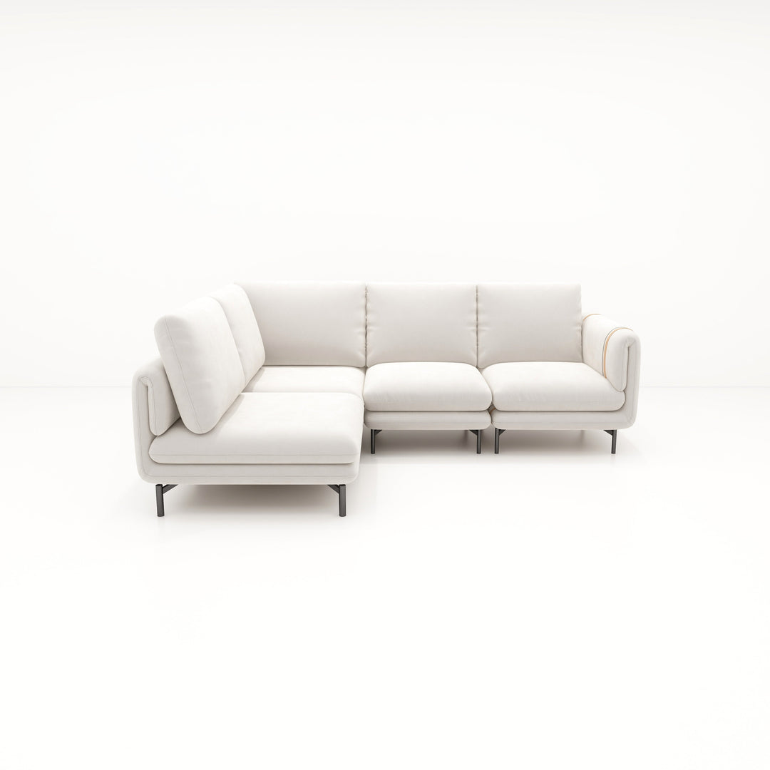 Creme II Sofa 2.5L + C3 Chaise Left (Set)