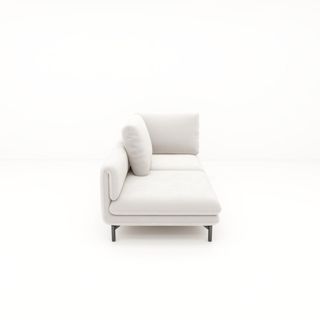 Crème II Sofa C3 Chaise W/Left Arm