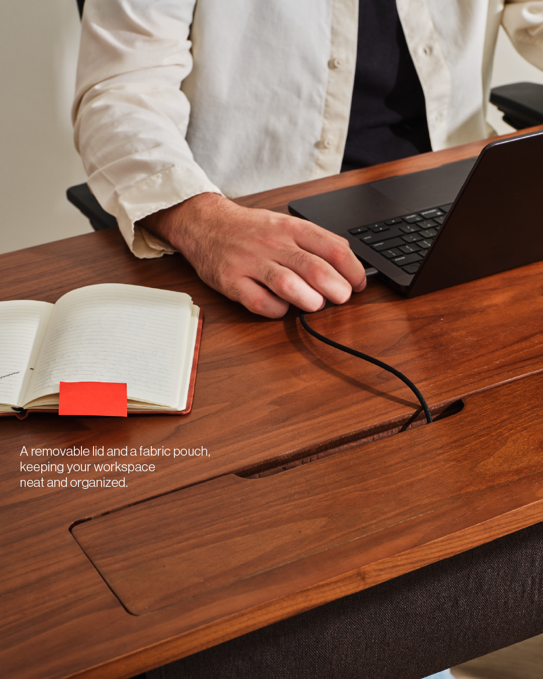 Truss Writing Desk - Walnut