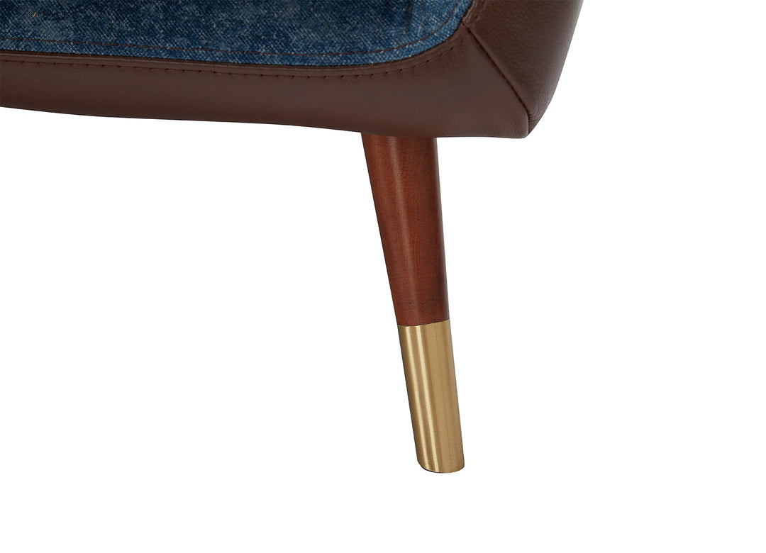 Volta Sofa 2L-Shape Chaise on Right (Mixed Upholstery)