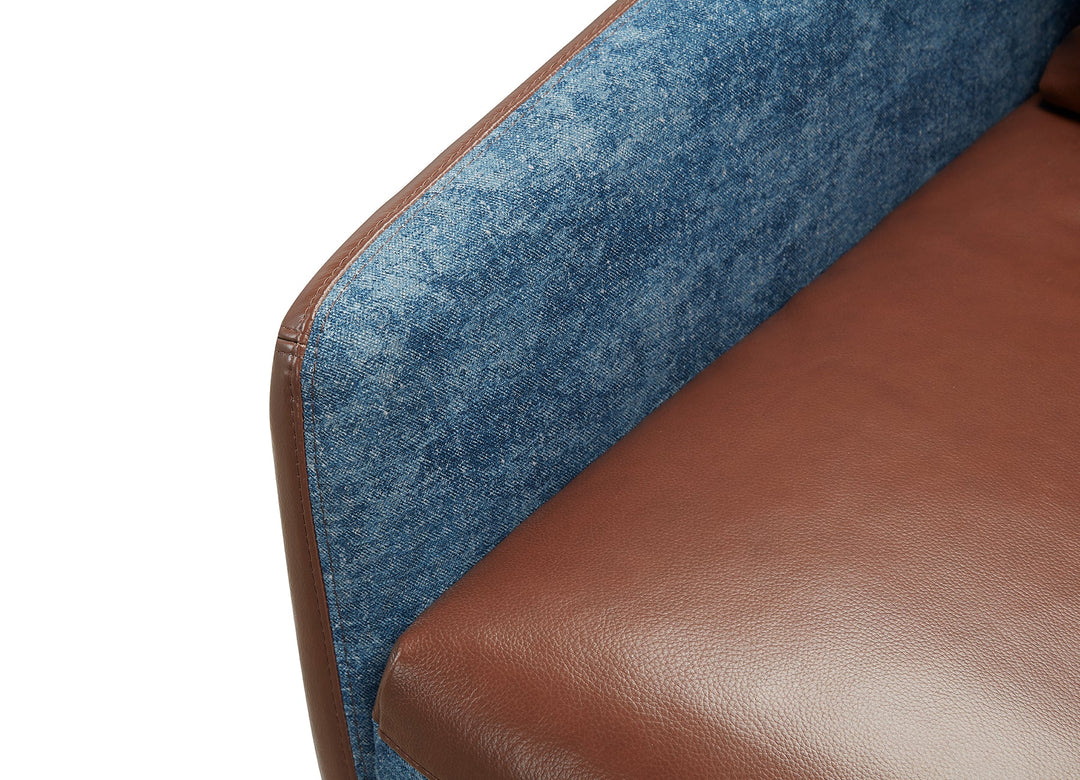 Volta Sofa 1-Seater (Mixed Upholstery)