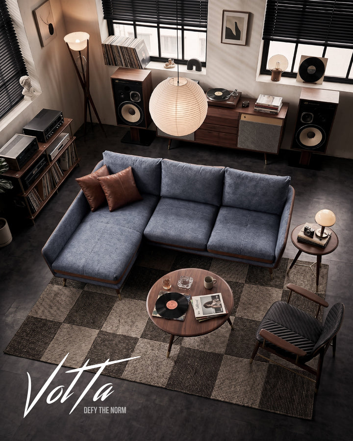 Volta 2L-Shape Sofa Chaise On Right (Set)