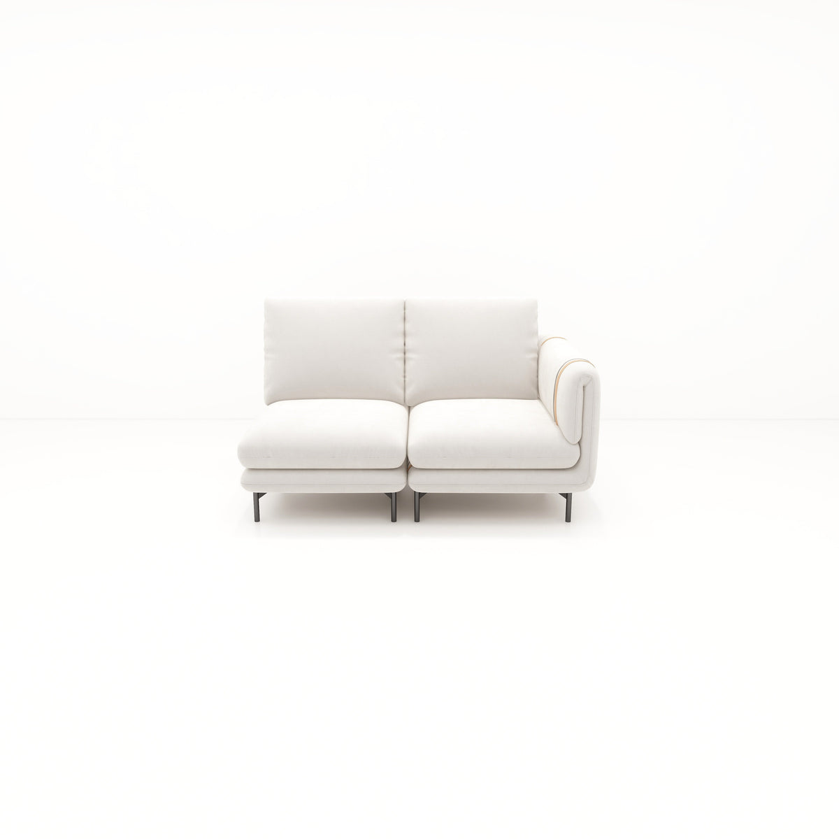 Crème II Sofa 2.5 Seater W/Right Arm