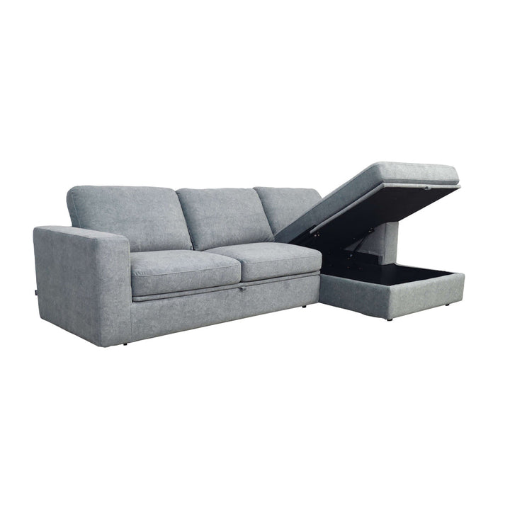 Bass Sofa 2.5L + Chaise Right W/Storage (Set)