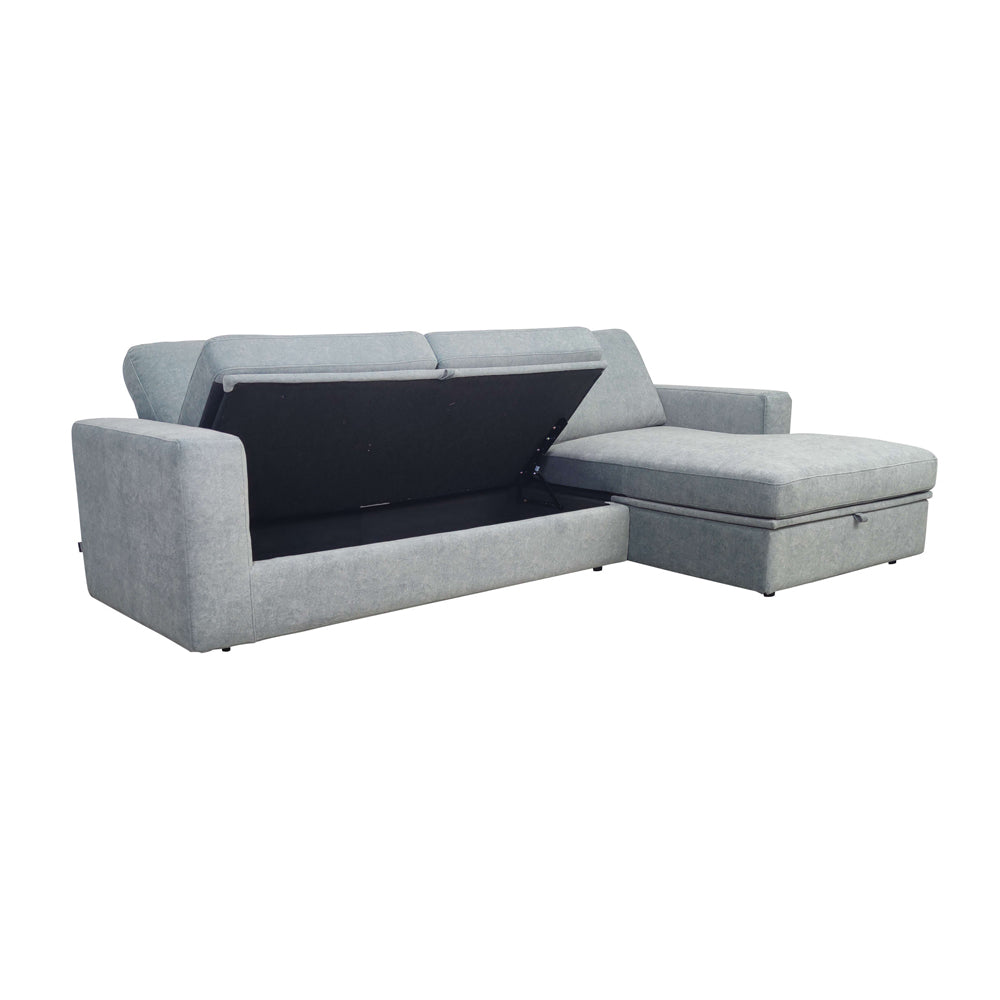 Bass Sofa 2.5L + Chaise Right W/Storage (Set)